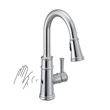 Moen Essie Touchless 1-Handle Pull-Down Sprayer Kitchen Faucet